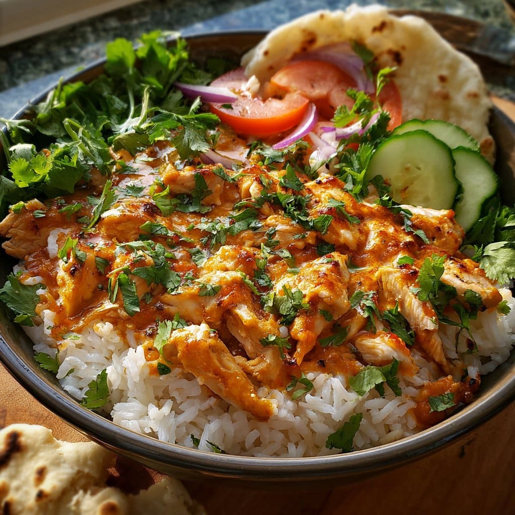 Coconut-Infused Chicken and Rice Bowl Delight