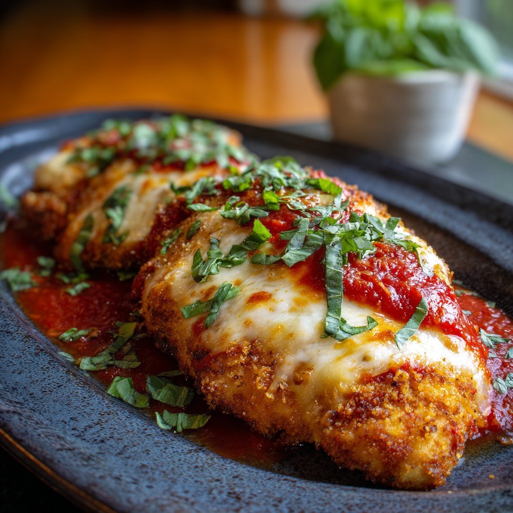 Crispy Oven-Parmesan Baked Chicken
