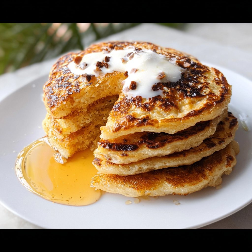 Fluffy Pancakes Made with Sourdough Starter Discard