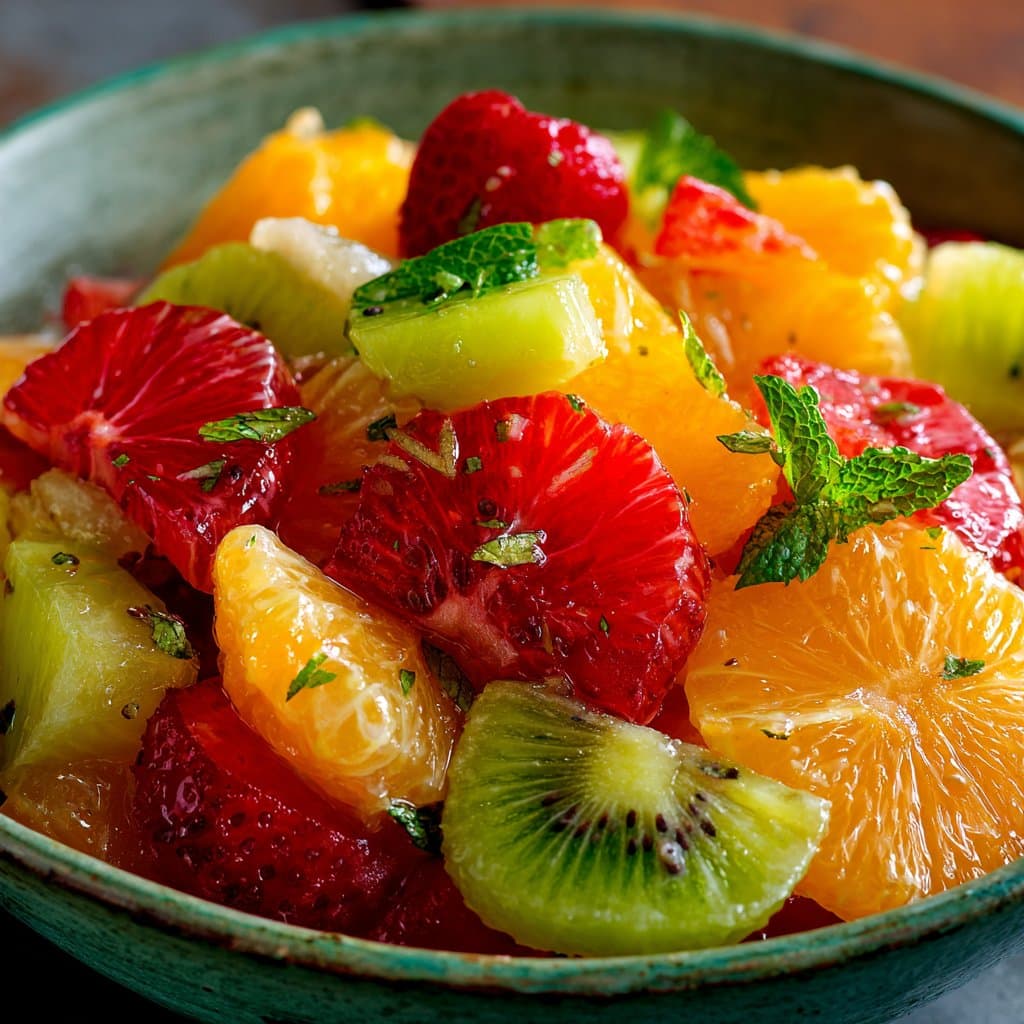 Tropical Ambrosia Fruit Salad
