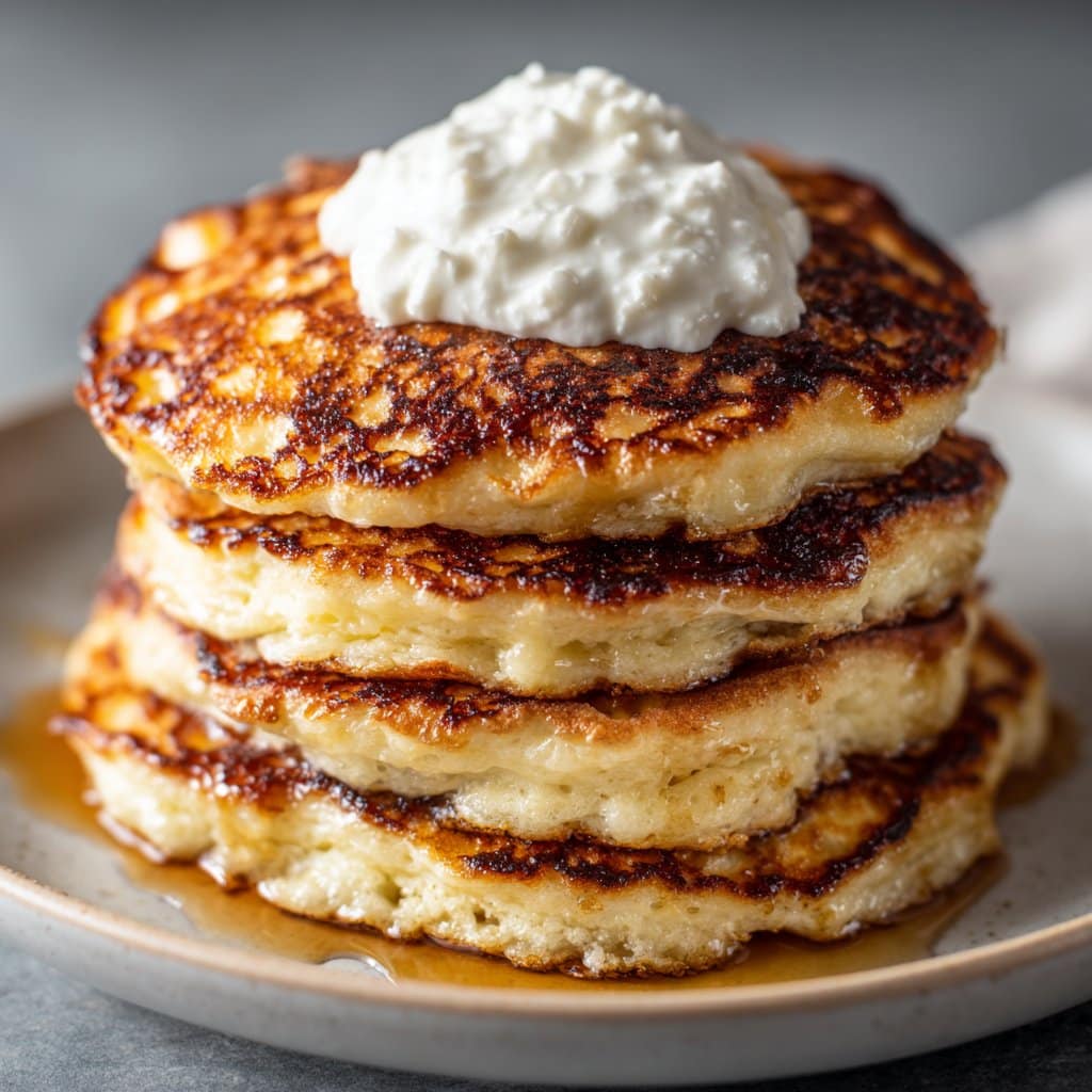 Cottage Cheese Pancakes