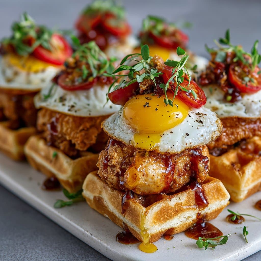 Mini Chicken and Waffle Sliders – The Brunch Upgrade You Need