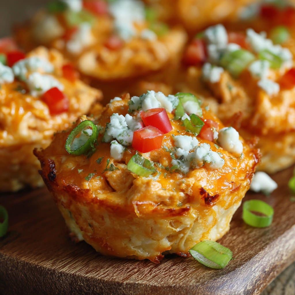 Buffalo Chicken Dip Cups – A Party Favorite in Individual Servings
