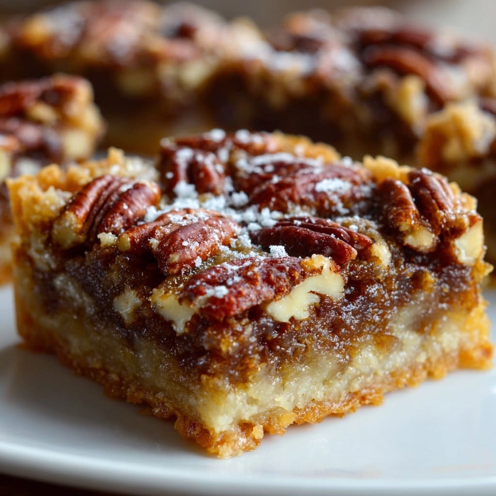 Lazy Girl Pecan Pie Bars