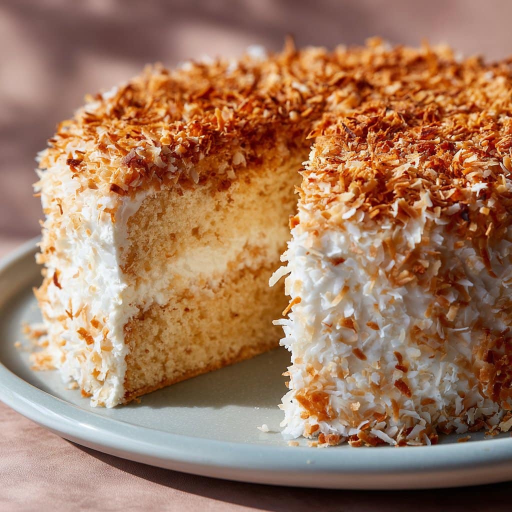 Coconut Cloud Cake