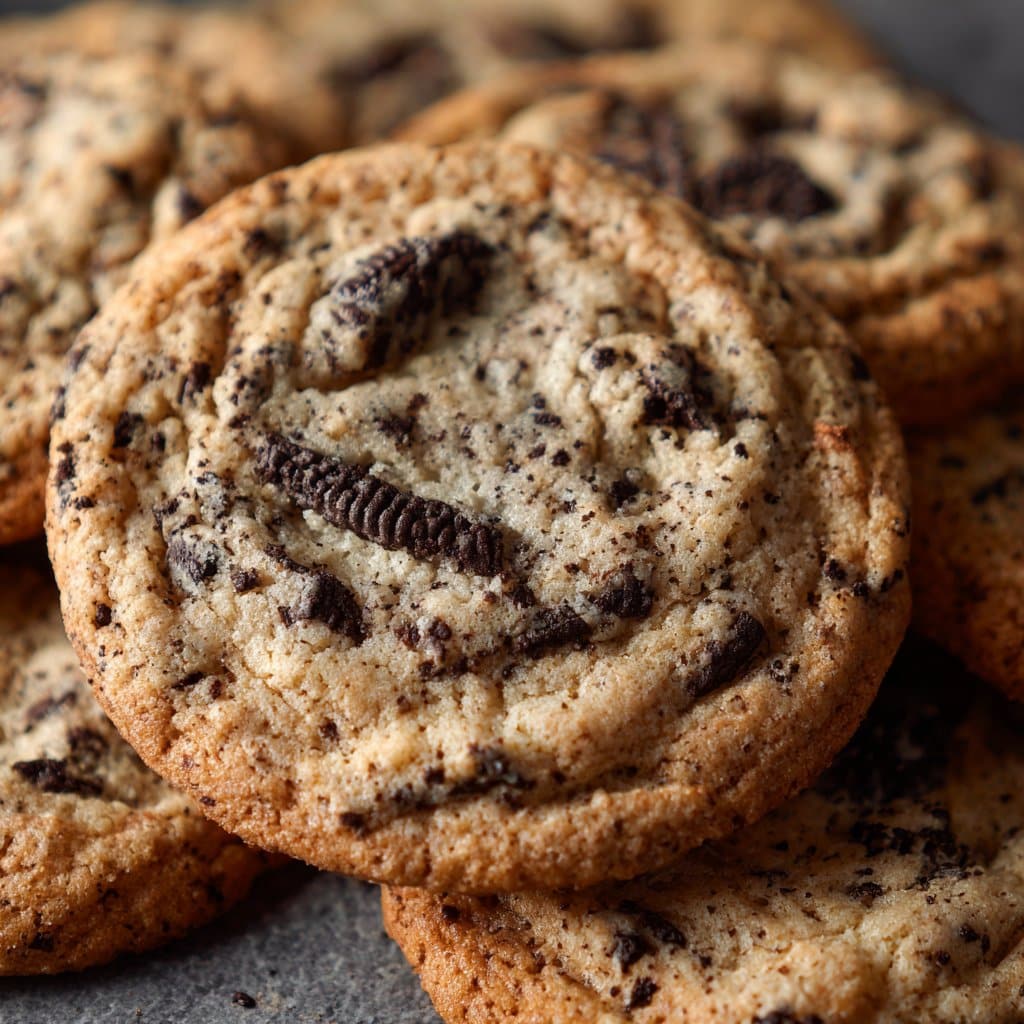 Oreo Chocolate Chip Cookies with Crunchy Edges