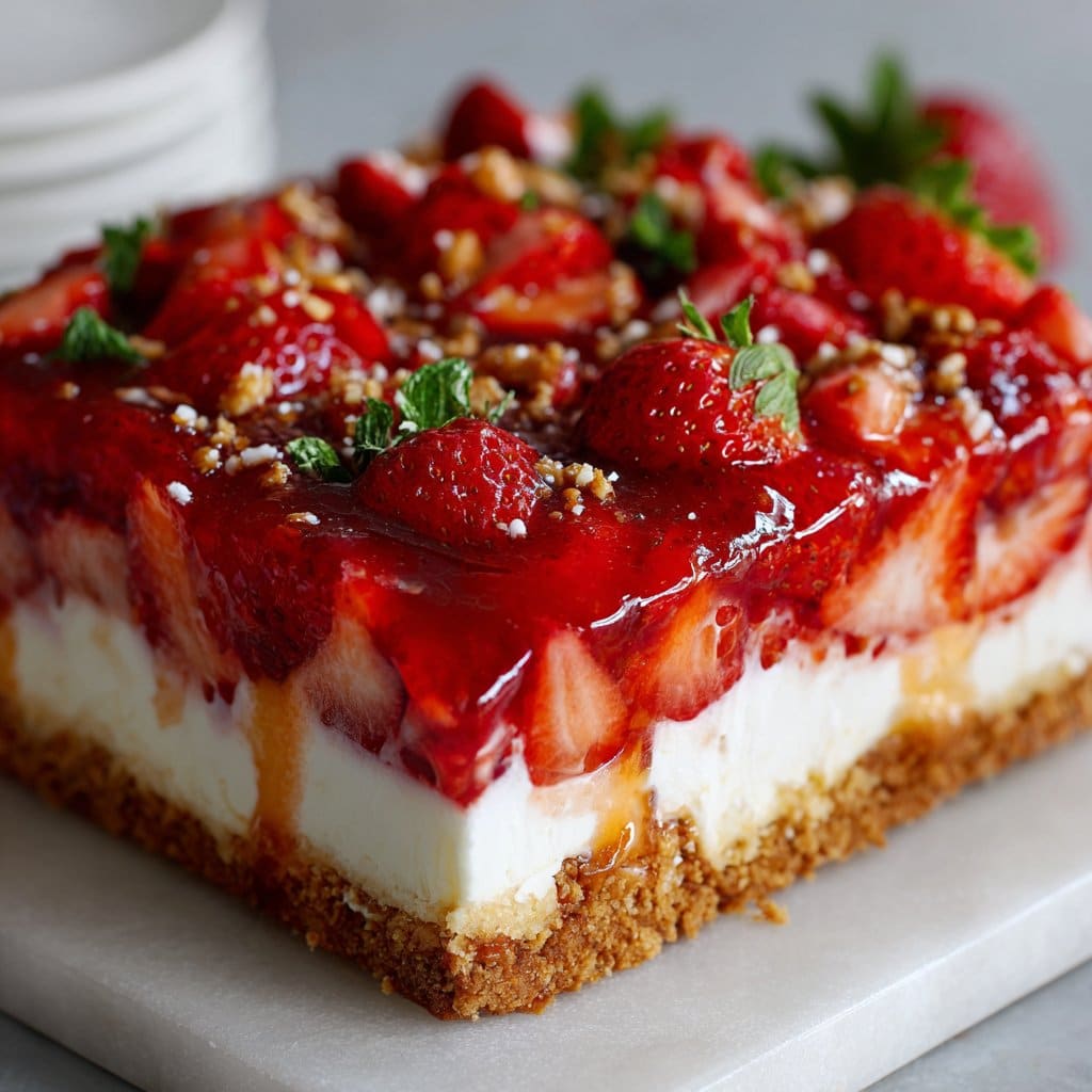 Strawberry Pretzel Salad