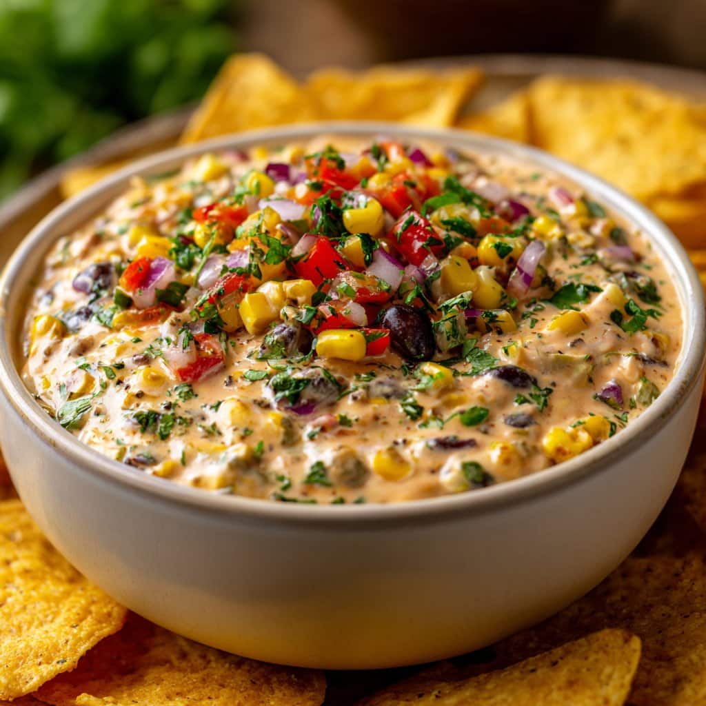 Creamy Cowboy Caviar Dip
