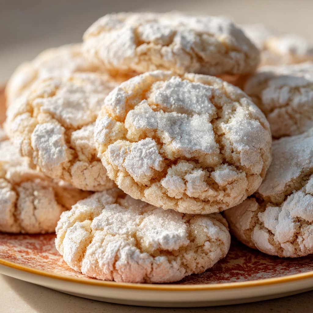 3-Ingredient Cake Mix Crinkle Cookies