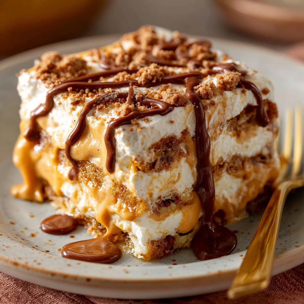 No-Bake Peanut Butter Lasagna Recipe