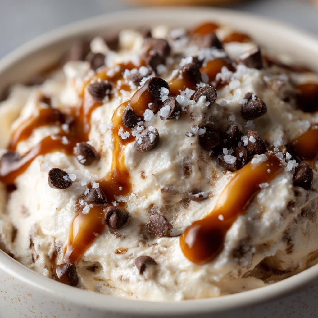 Chocolate Chip Cookie Dough Dip (5 Mins!)