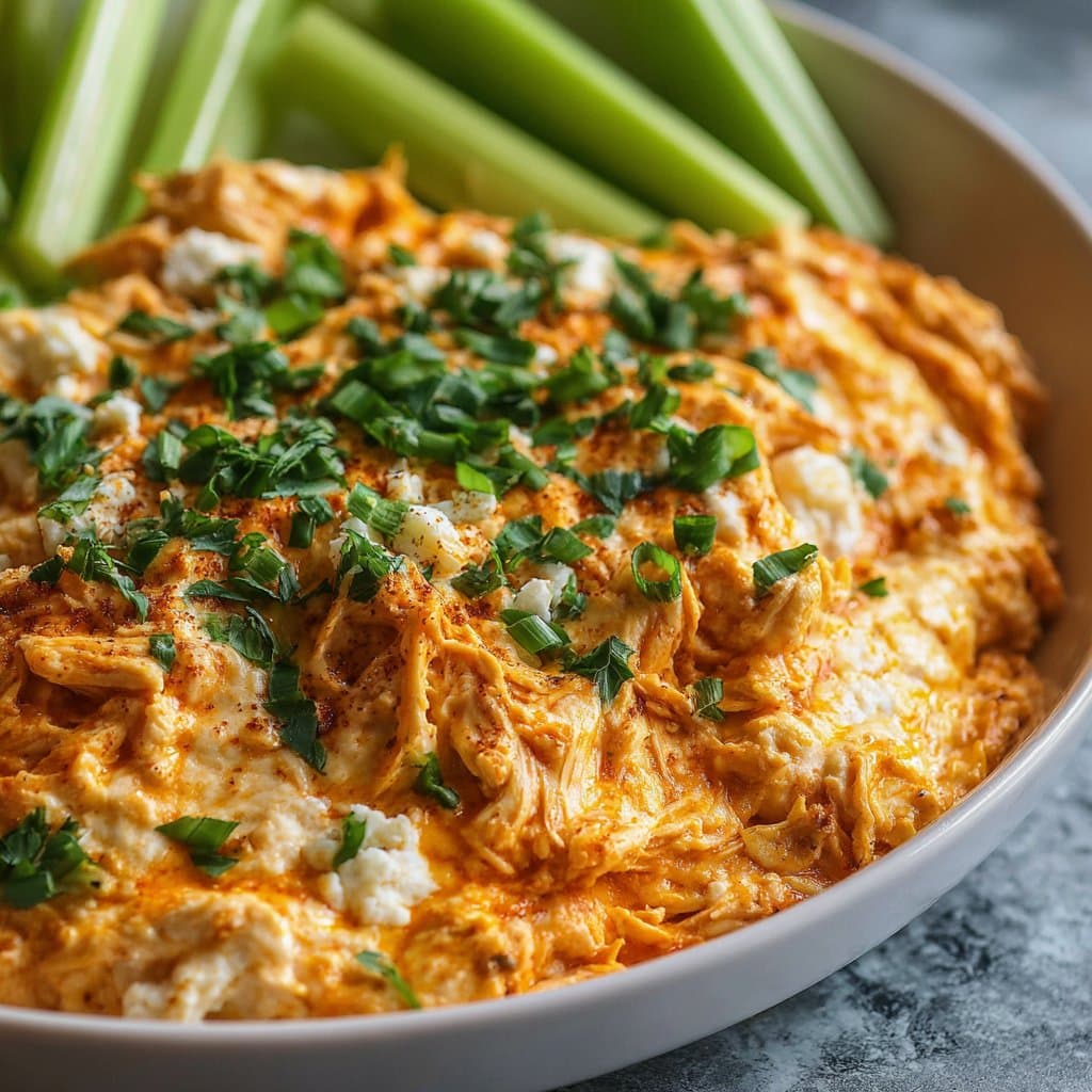 Crockpot Buffalo Chicken Dip – Creamy & Spicy