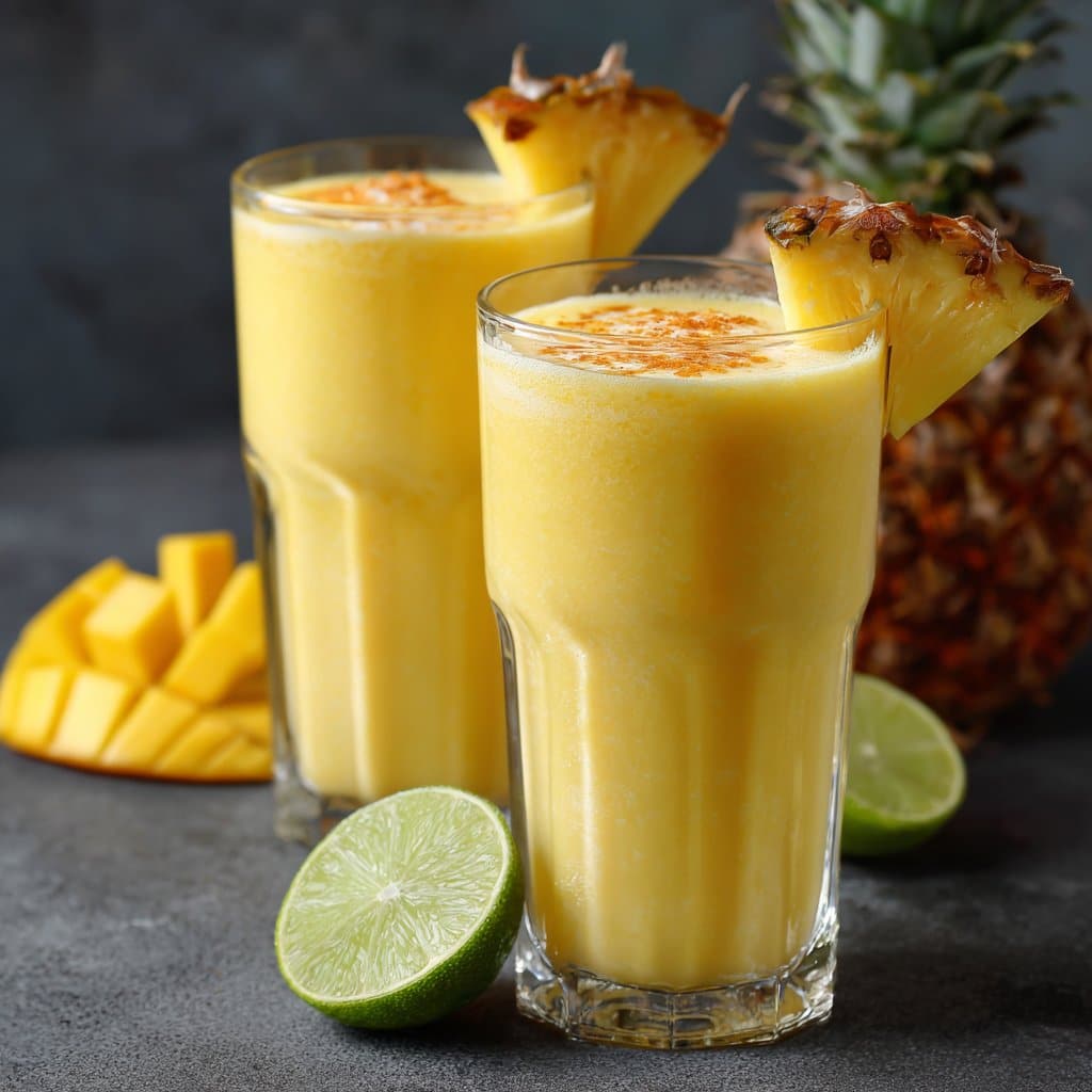 Mango Pineapple Smoothie – Tropical & Refreshing
