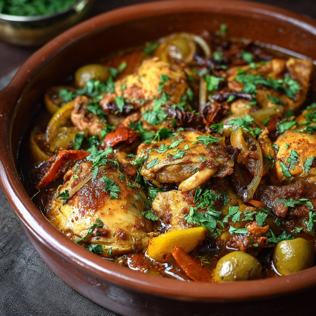 Moroccan Chicken Tagine Recipe