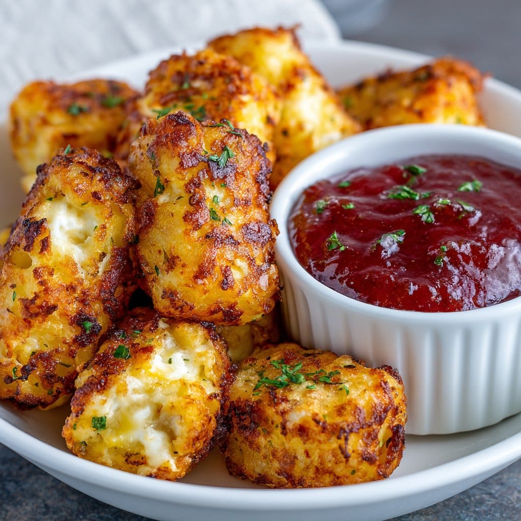Two Ingredient Cottage Cheese Tots – Quick Air Fryer Snack