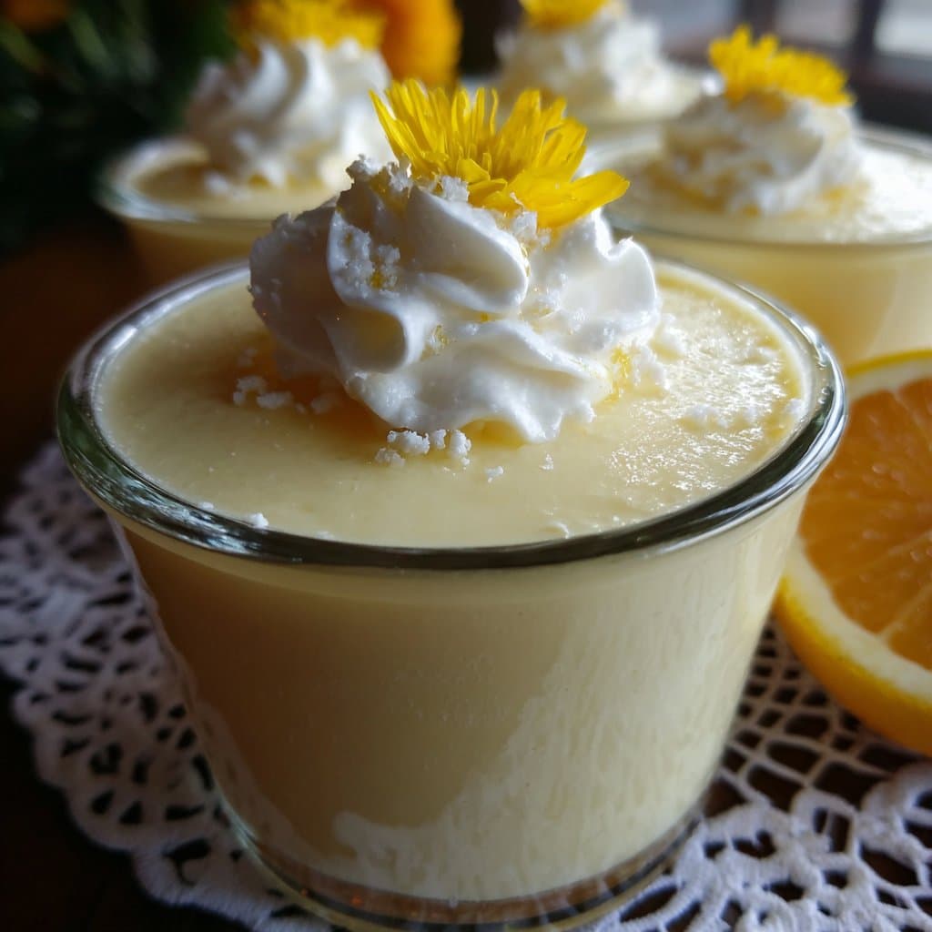 Cottage Cheese Lemon Mousse – Light and Tangy Dessert