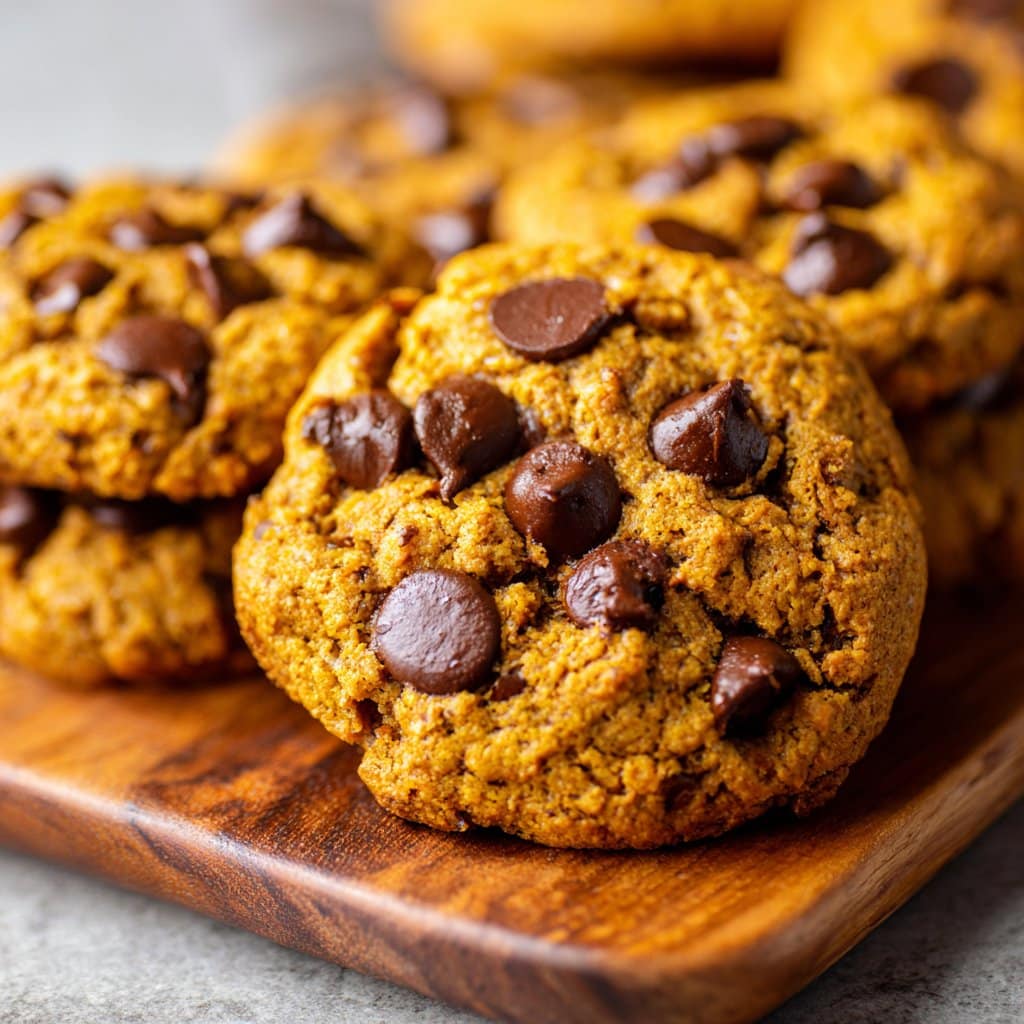 Chocolate Chip Pumpkin Cookies for Fall