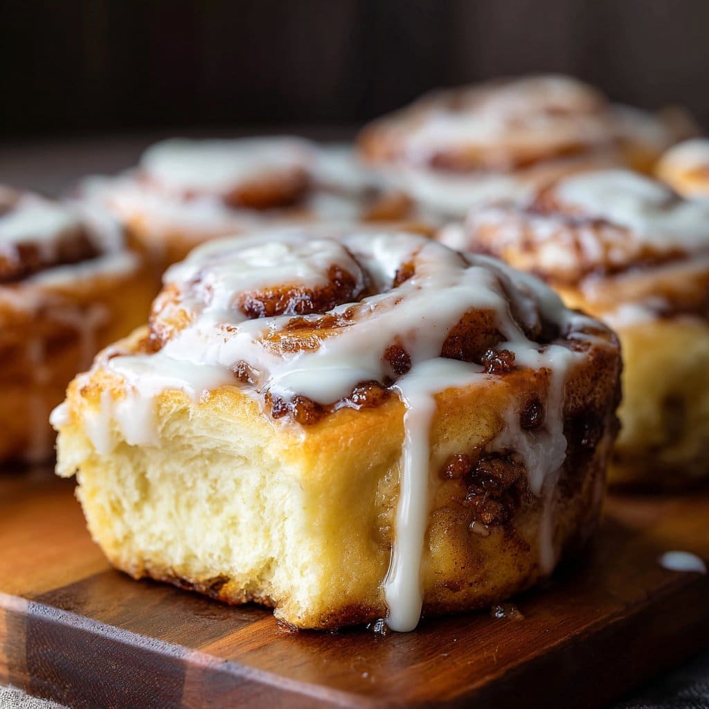 Apple Cinnamon Rolls with Cream Cheese Icing