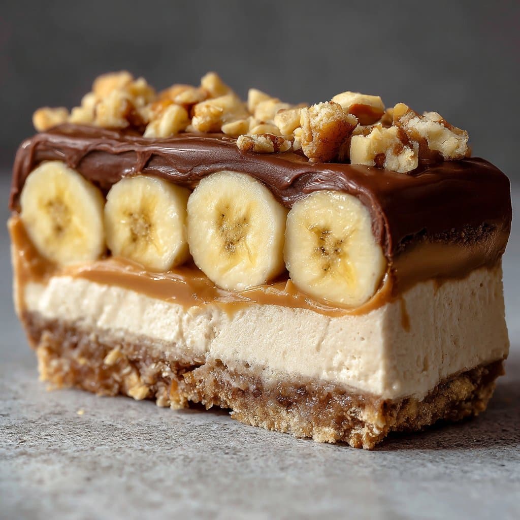 Frozen Banana Snickers (Low Calorie Treat)