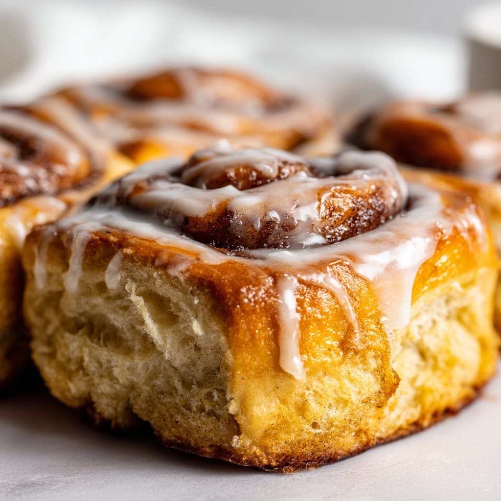 Homemade Chai Cinnamon Rolls with Glaze