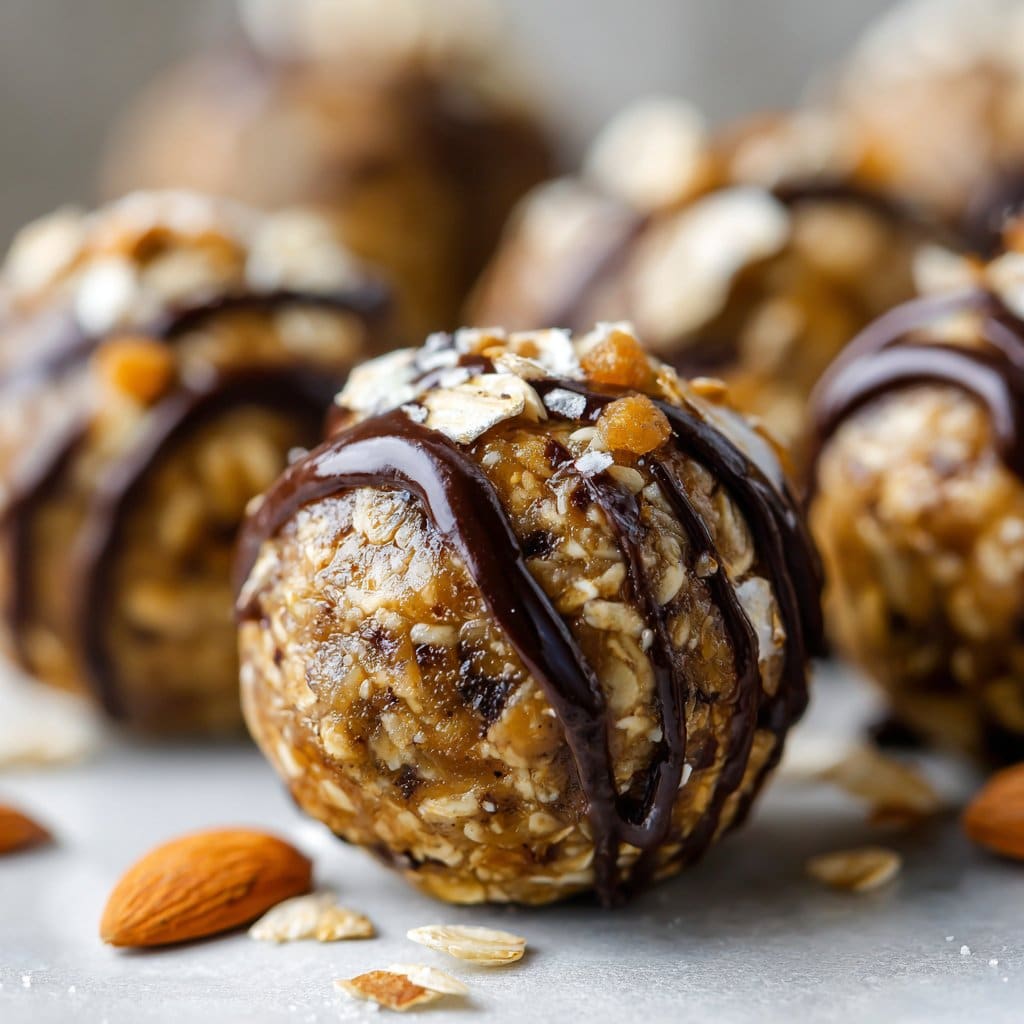 No-Bake Healthy Energy Balls with Oats