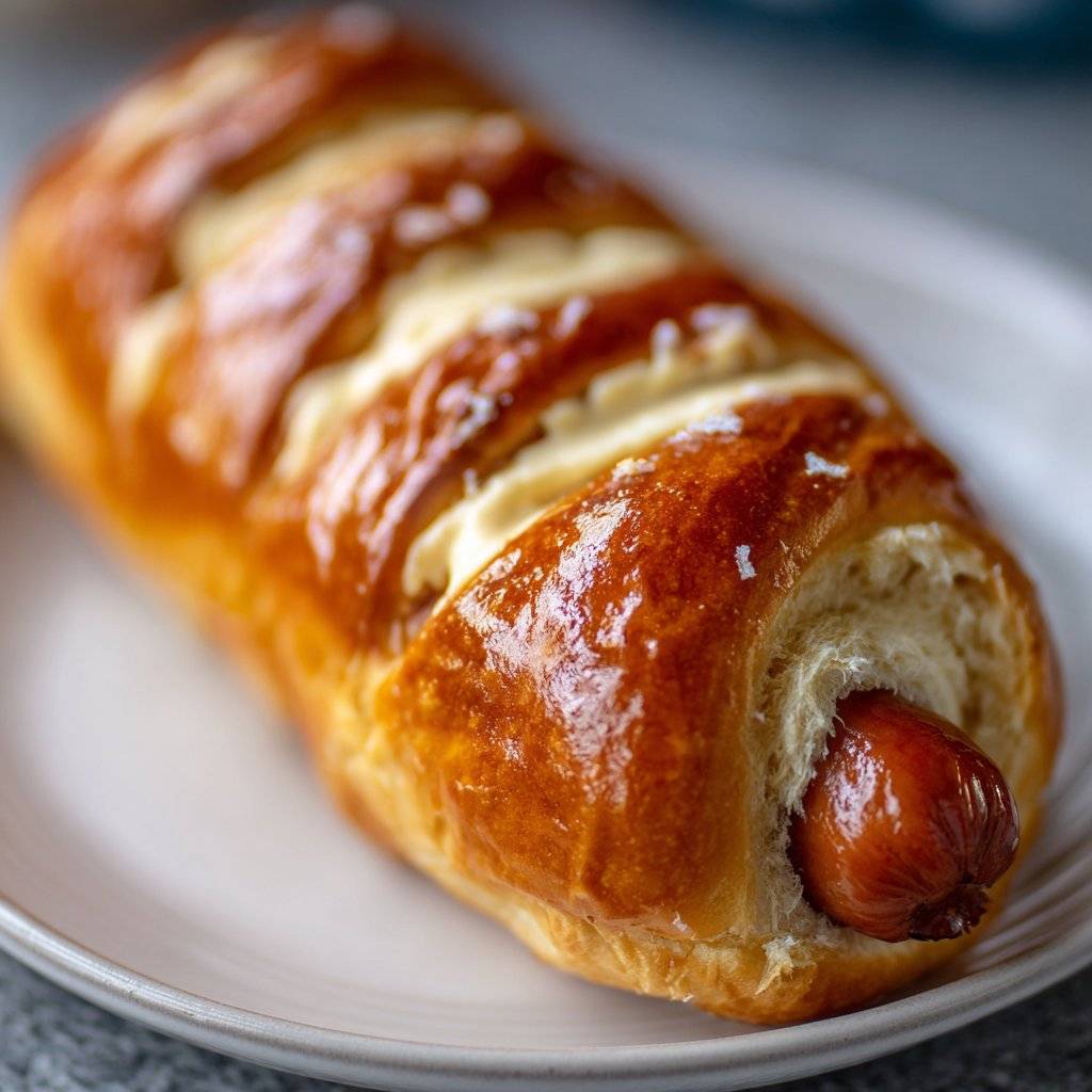 Fluffiest Hotdog Wool Bread Roll