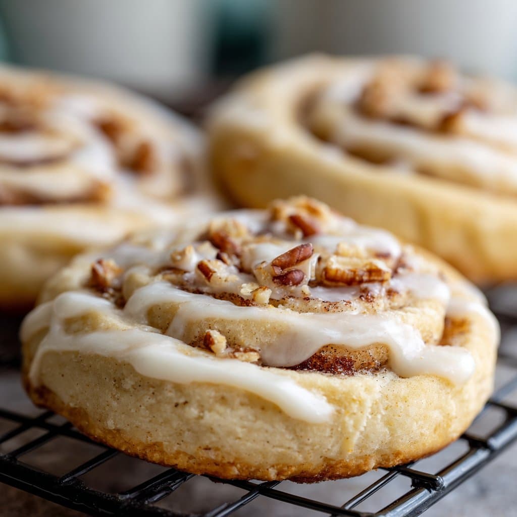 Cinnamon Roll Cookies (Quick Dough!)