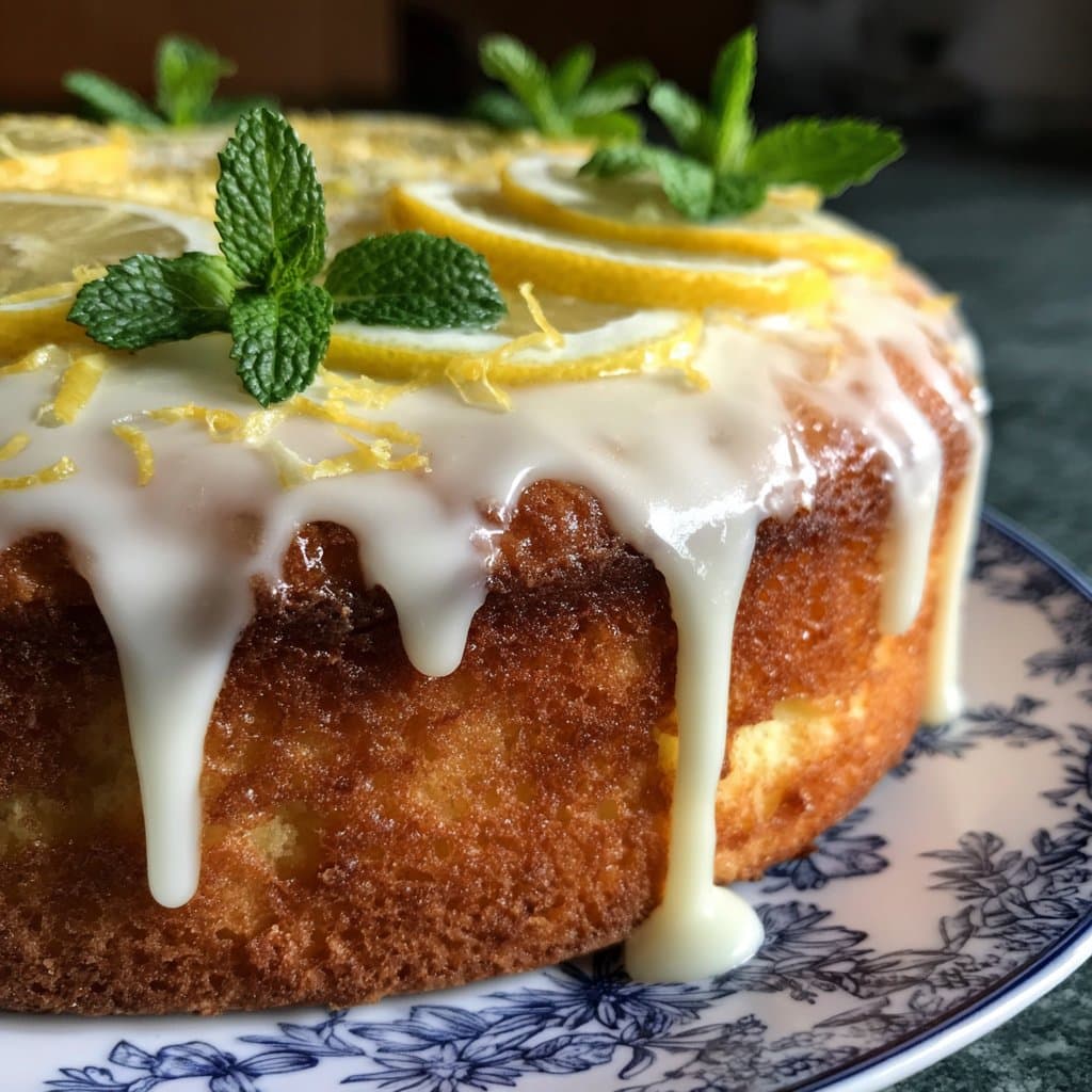 Paul Hollywood’s Zesty Lemon Bliss Cake