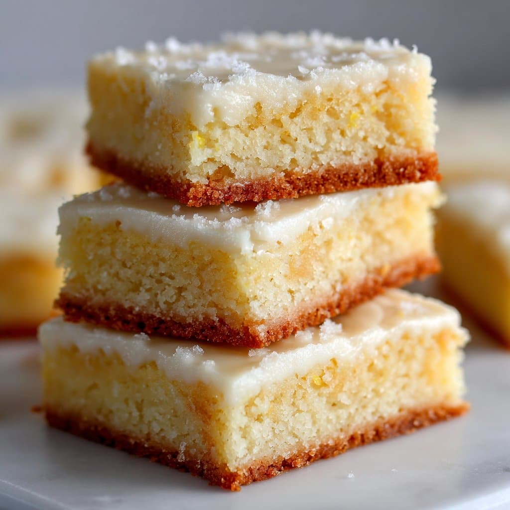 Lemon Sugar Cookie Bars
