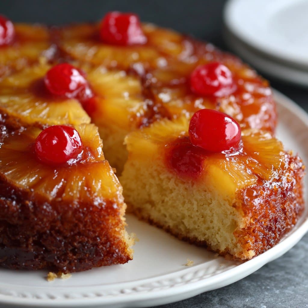 Easy Pineapple Upside Down Cake