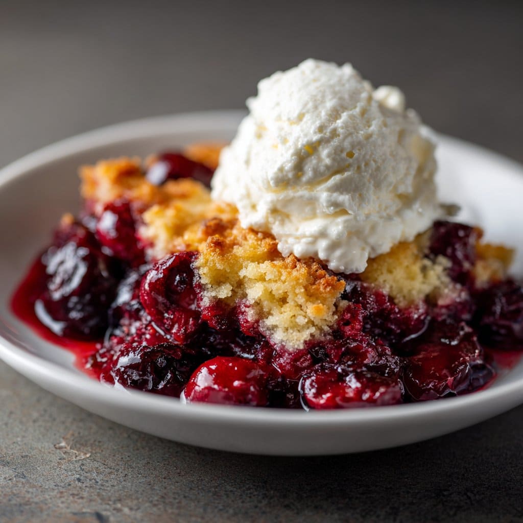 Cherry Berry Dump Cake