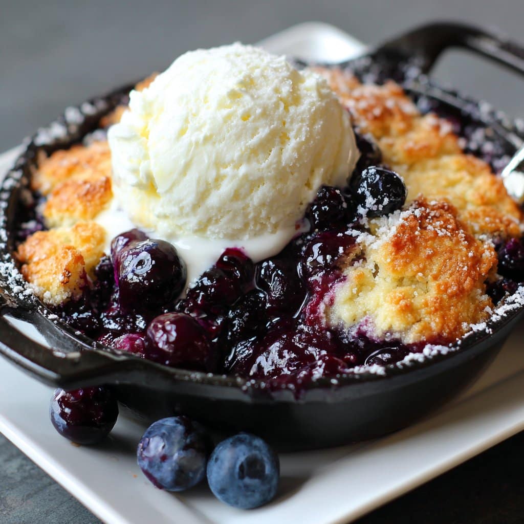 Blueberry Cobbler
