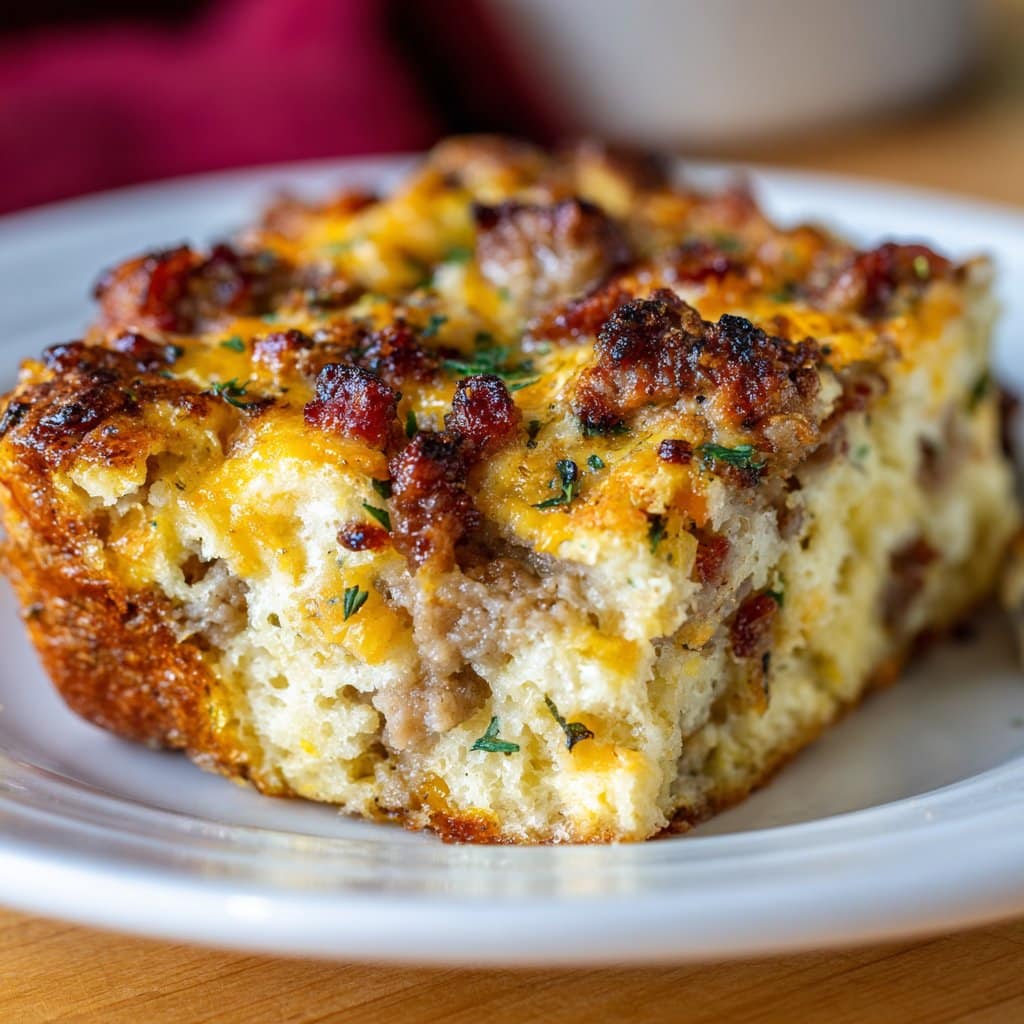 Sausage Breakfast Casserole Moms Swear By for Holidays