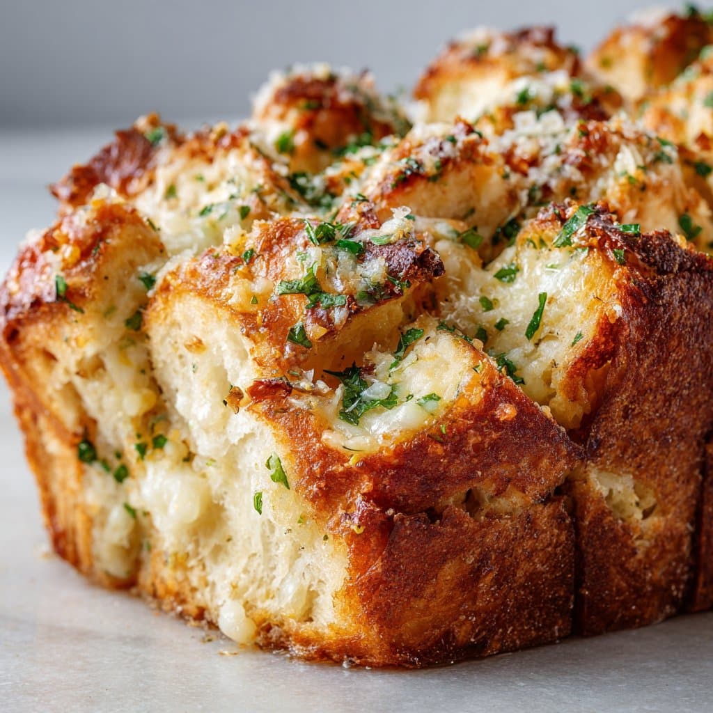 Pull-Apart Garlic Cheese Bread That Disappears in Minutes