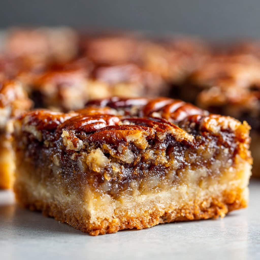 Lazy Girl Pecan Pie Bars