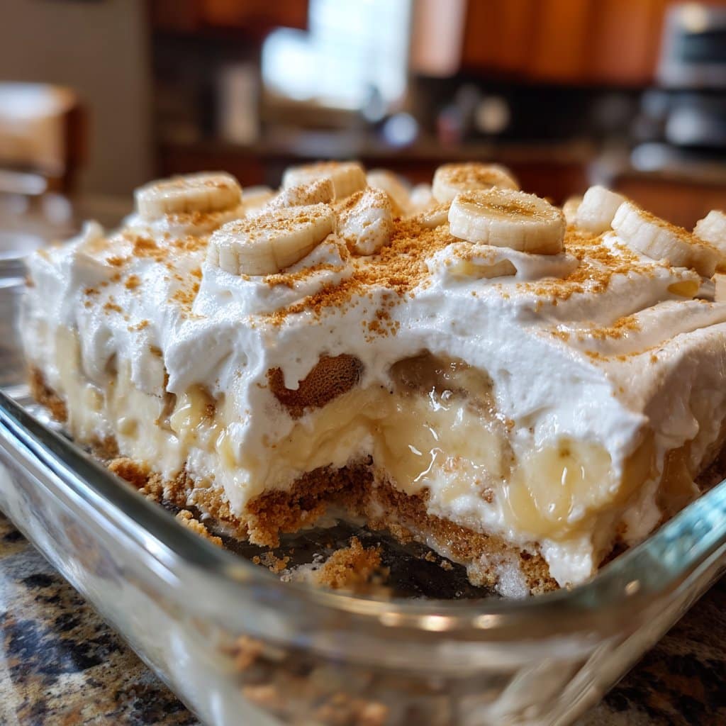 Not Yo Mama’s Banana Pudding with Cool Whip Topping