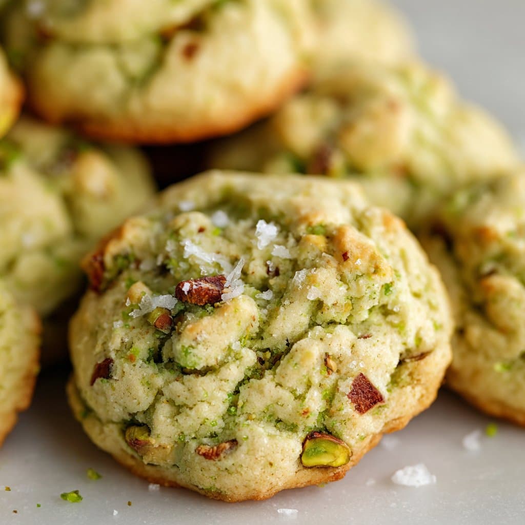 Pistachio Pudding Cookies
