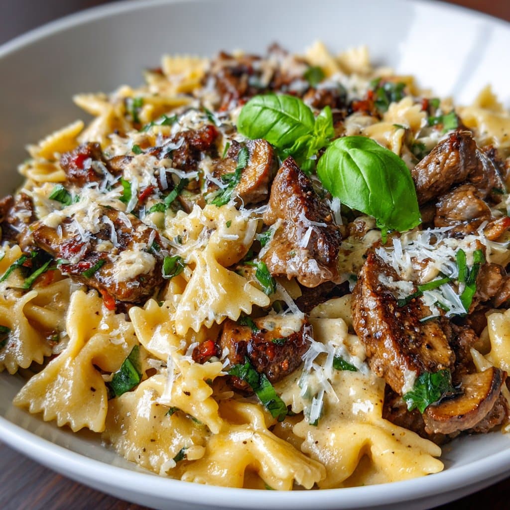 Rich and Comforting Creamy Beef Pasta