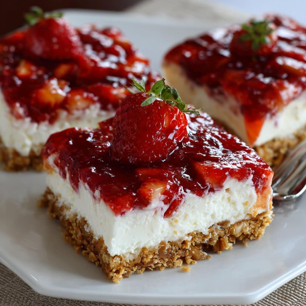 Strawberry Pretzel Salad