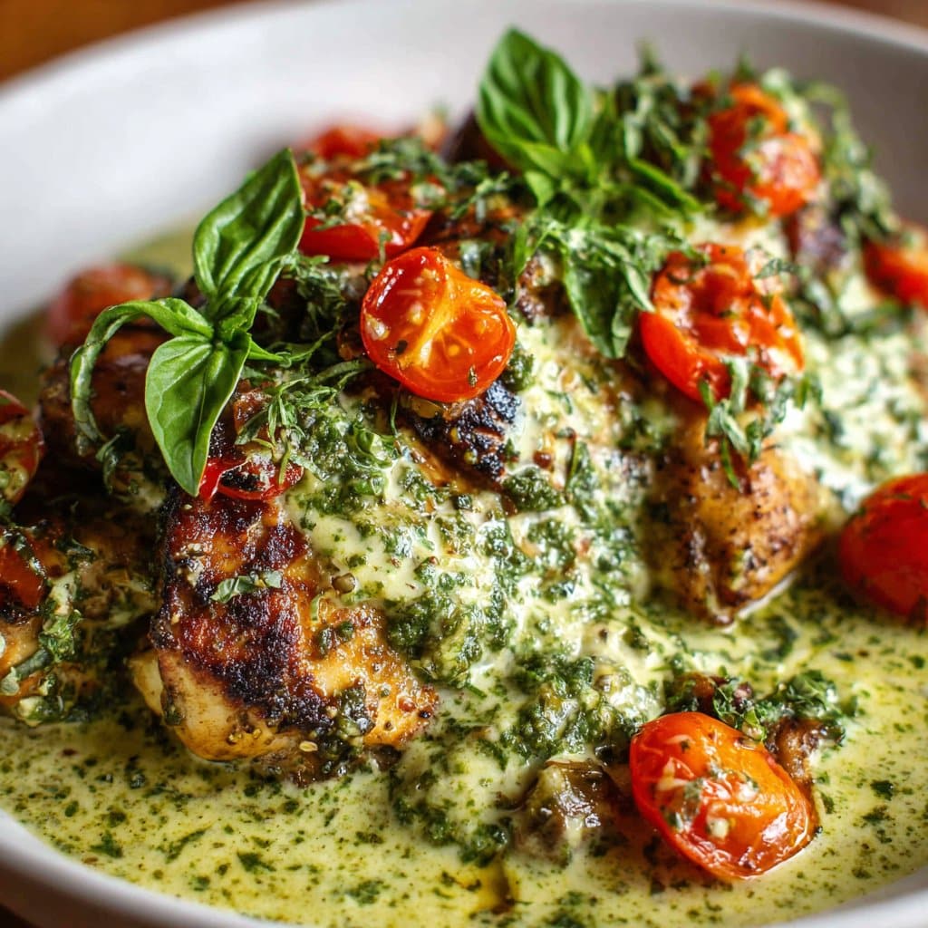Creamy Pesto Chicken