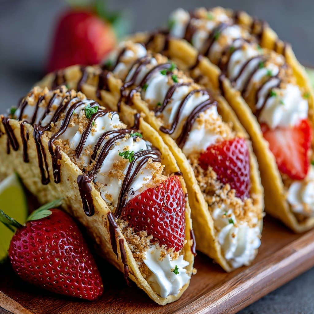 Cheesecake Cookie Dough Tacos