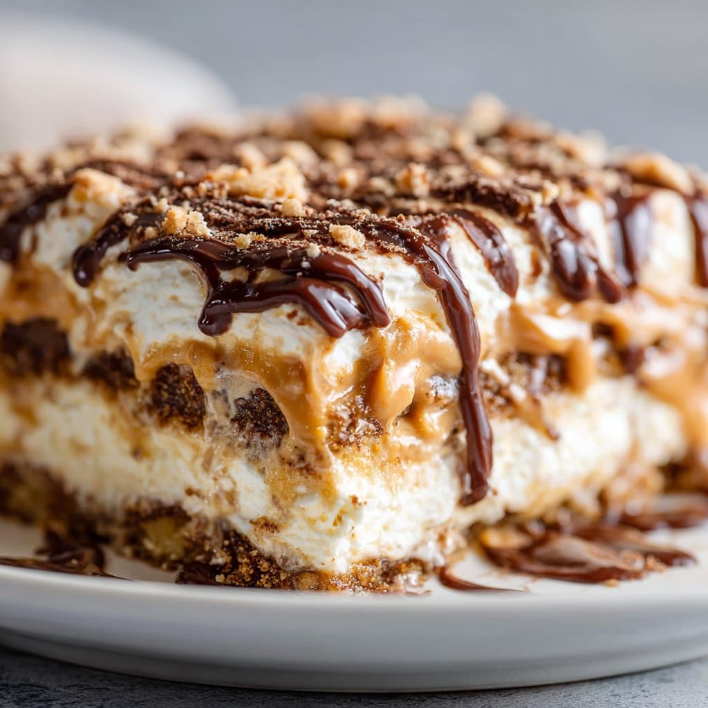 No-Bake Peanut Butter Lasagna Recipe