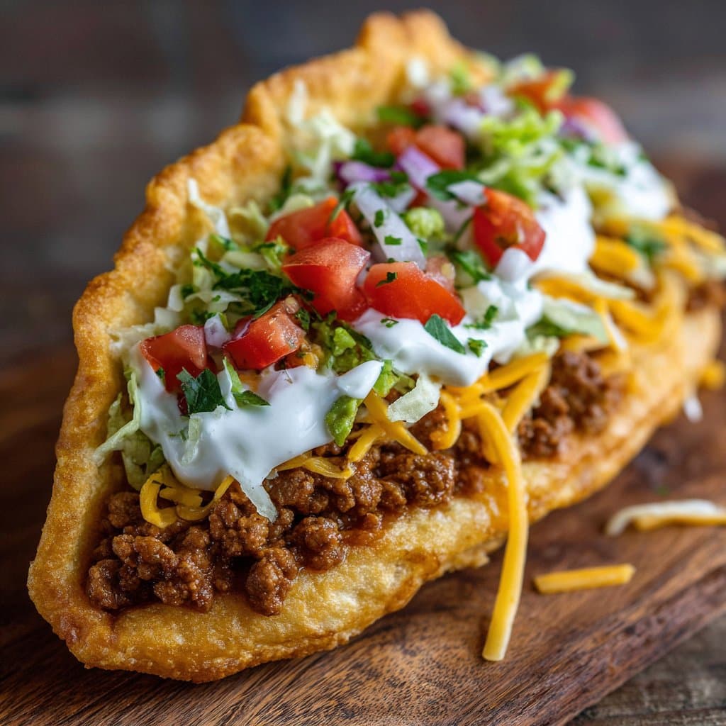 Copycat Taco Bell Chalupa Supreme at Home