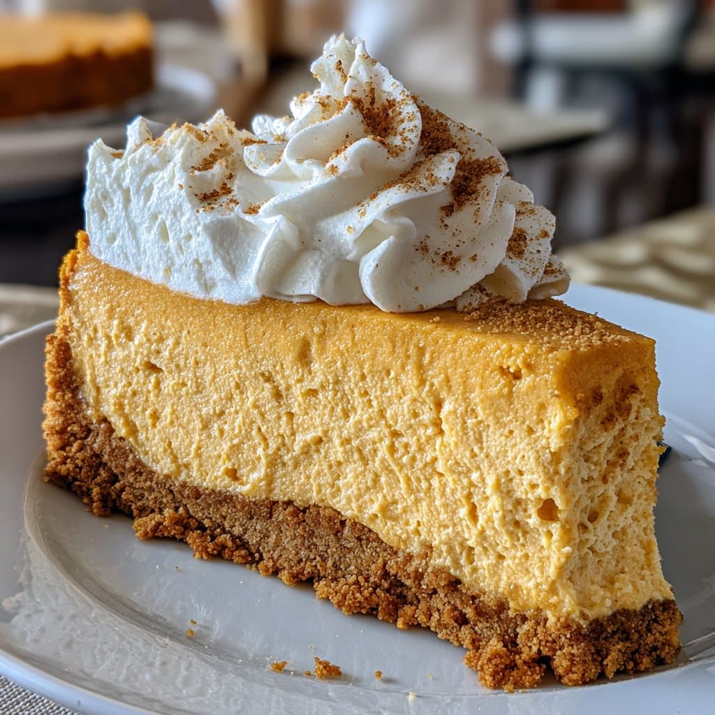 Pumpkin Delight with Graham Cracker Crust