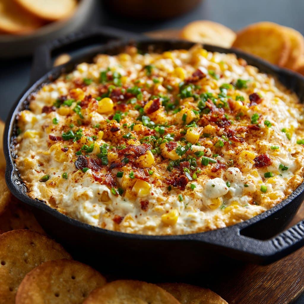 Creamy Corn Dip – Easy Party Favorite
