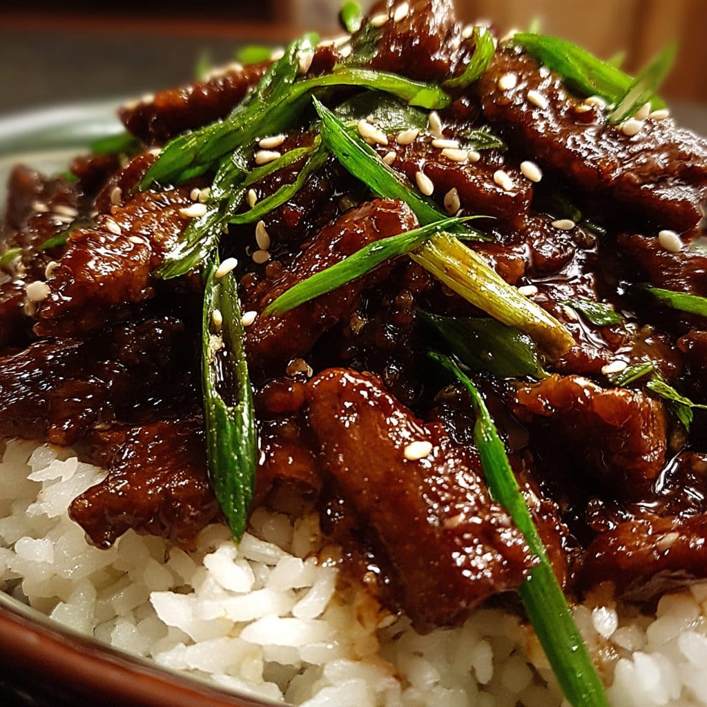 Easy Mongolian Beef – Takeout at Home