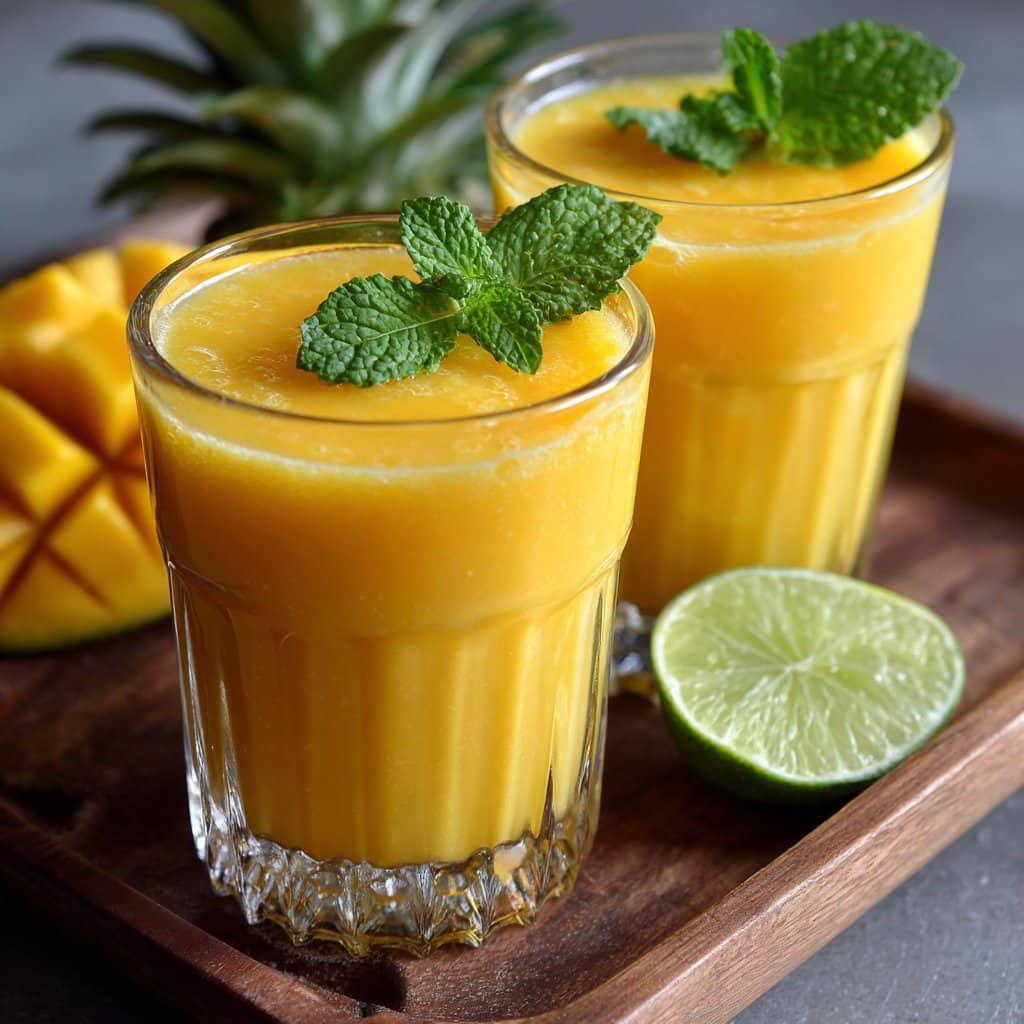 Mango Pineapple Smoothie – Tropical & Refreshing