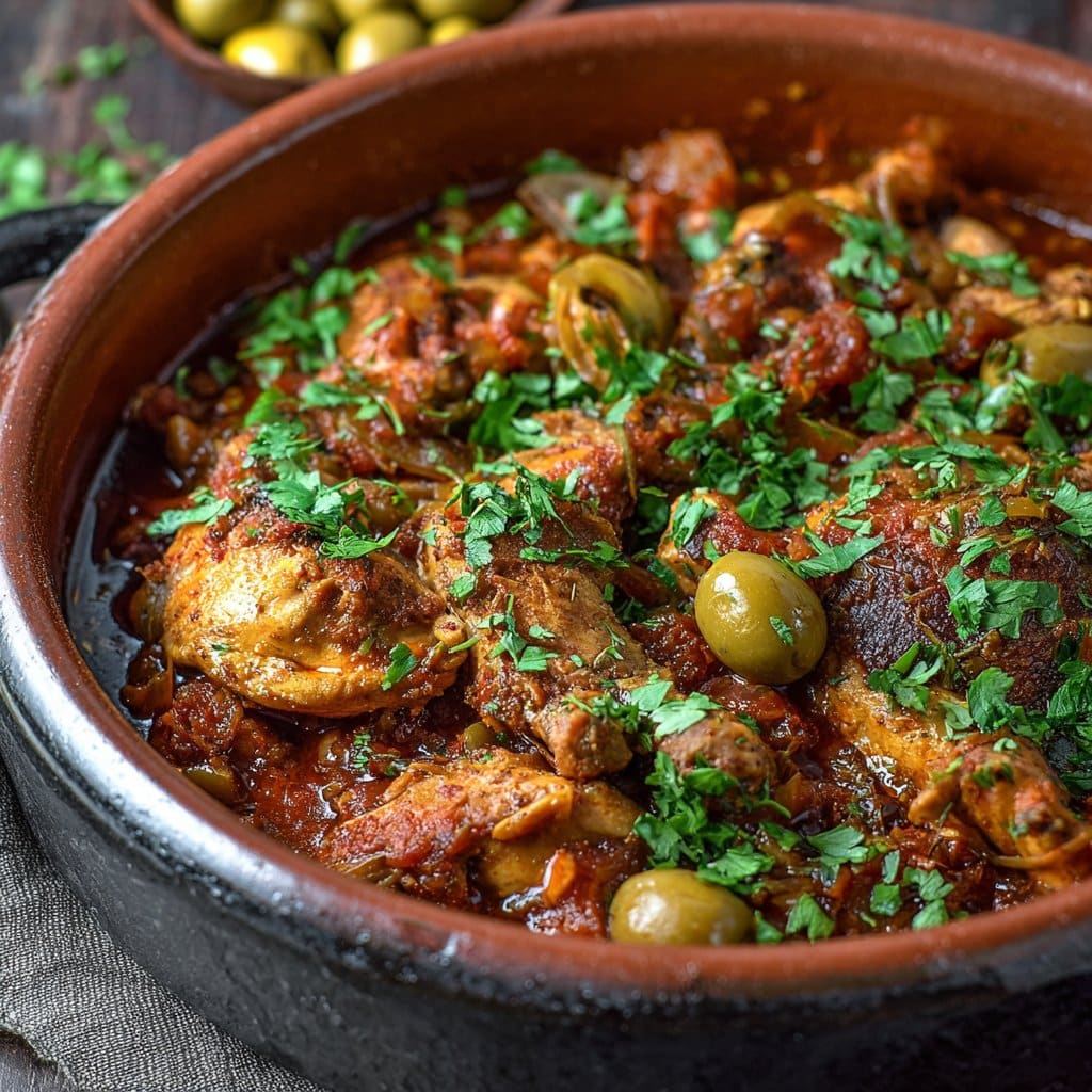 Moroccan Chicken Tagine Recipe
