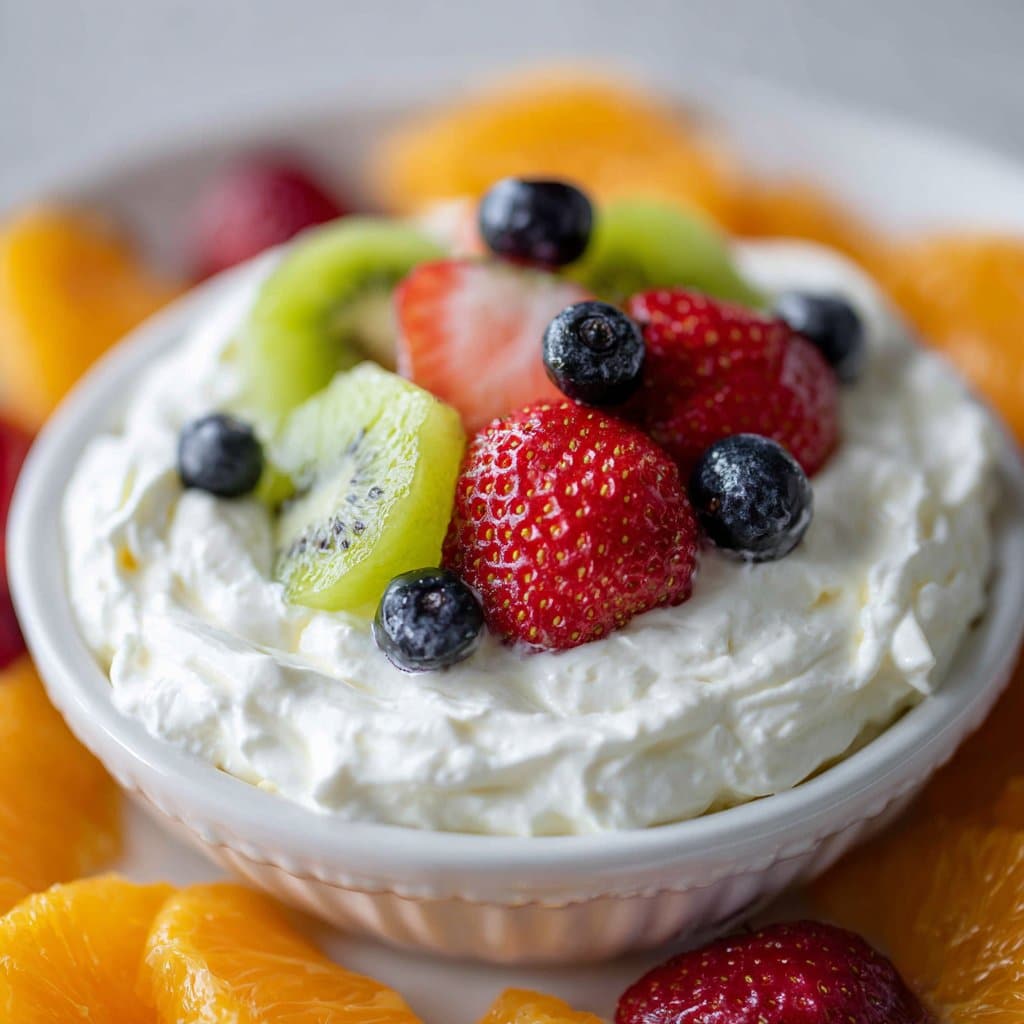 Cream Cheese Fruit Dip – 3 Ingredients, 5 Minutes
