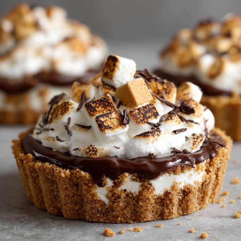 Smores Pies – No Bake Summer Treat